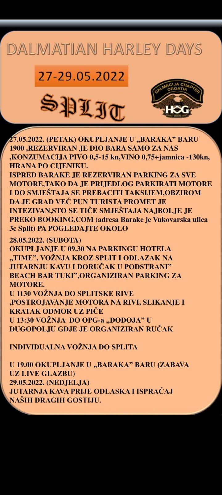 Dalmacija Chapter